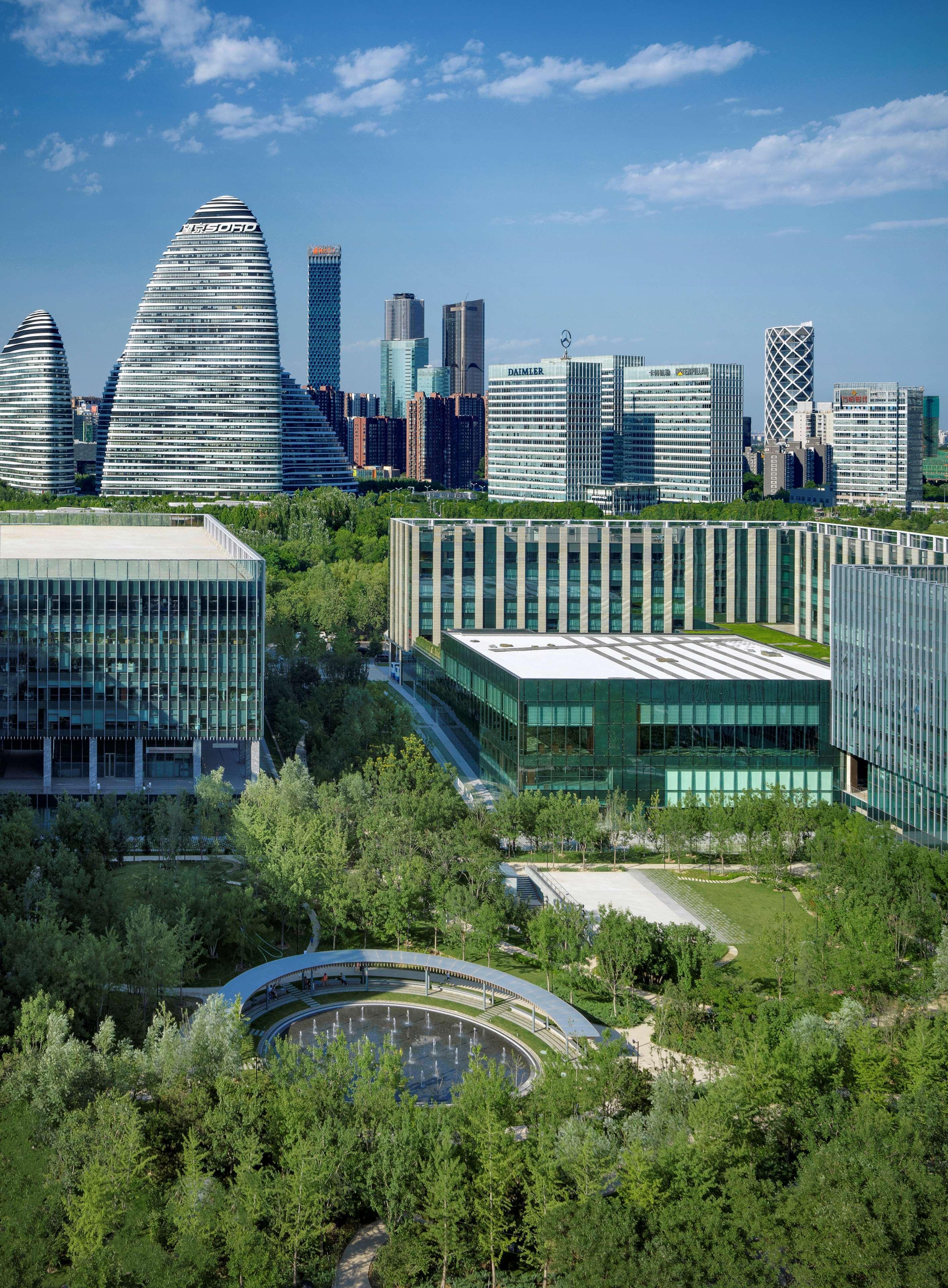 Hyatt Regency Beijing Wangjing Hotel Exterior foto